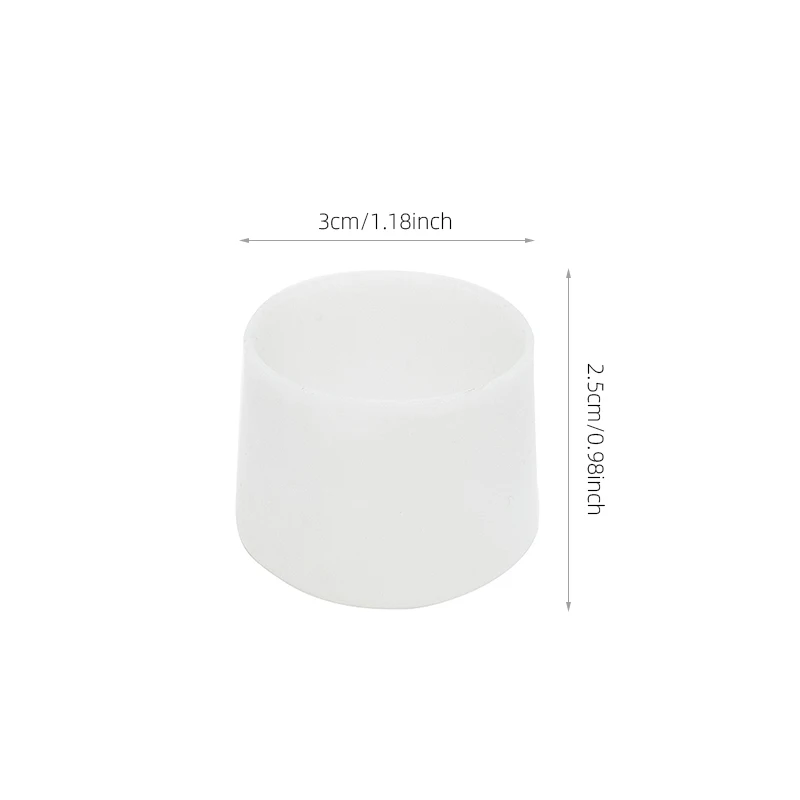 Силиконовые чехлы на ножки стула прозрачные Нескользящие защитные накладки