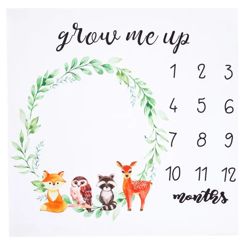 

5 шт./компл. коврик для фотографирования новорожденных детей с милыми животными