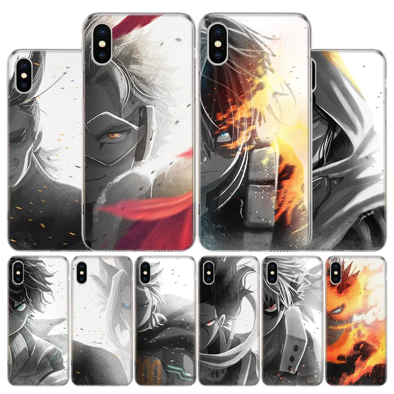 

Anime My Hero Academia deku bakugou Boku Phone Case For Apple iphone 14 13 12 11 Pro Max SE 2020 X XS XR 7 8 6 6S Plus Soft