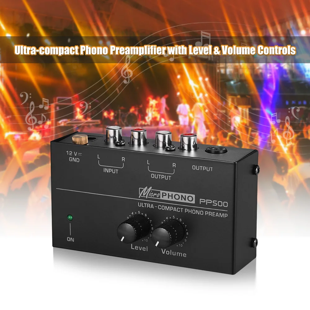 Сверхкомпактный усилитель Phono Preamp с интерфейсами RCA 1/4 &quotTRS PP400 | Спорт и