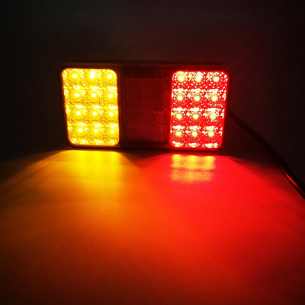 Светодиодные задние фонари для прицепов и грузовиков стоп-сигналы указатели