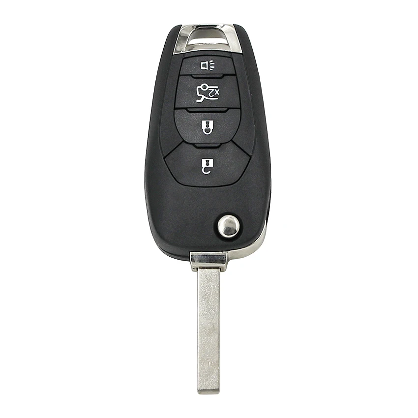 Новый стиль модифицированный флип 4 кнопки дистанционного ключа для Chevrolet Aveo 433