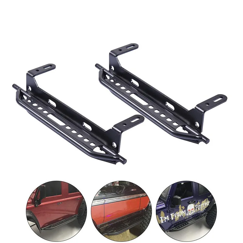 2 шт. металлические слайдеры TRX4 педаль для 1/10 RC Crawler Traxxas детали обновления|Детали