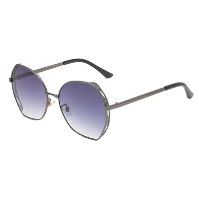 

Personality Sunglasses For Men And Women Simple Sunglasses Sunshade Mirror Metal Ring Wire Street Shooting Cool-Looking New Tide