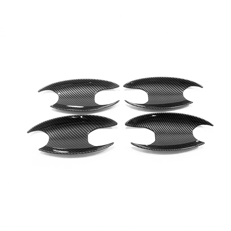 

ABS Carbon fiber For BMW 3 Series G20 Accessories 2019 2020 Car Door protector Handle Decoration Cover Trim Sticker Car Styling
