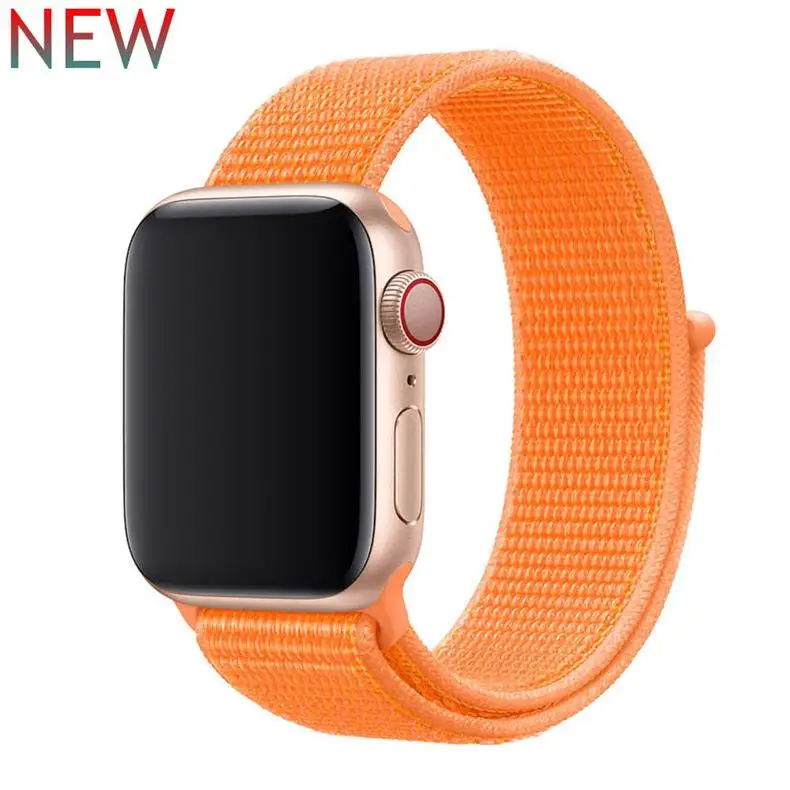 Ремешок для apple watch 5 4 ремешок 44 мм 40 мм Correa 42 мм 38 мм iwatch 5 4 3 2 нейлоновый браслет pulseira ремешок для часов