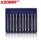 10 шт.кор. стоматологические твердосплавные боры FG круглые стоматологические лабораторные вольфрамовые высокоскоростные сверла для высокоскоростного наконечника диаметром 1,6 мм