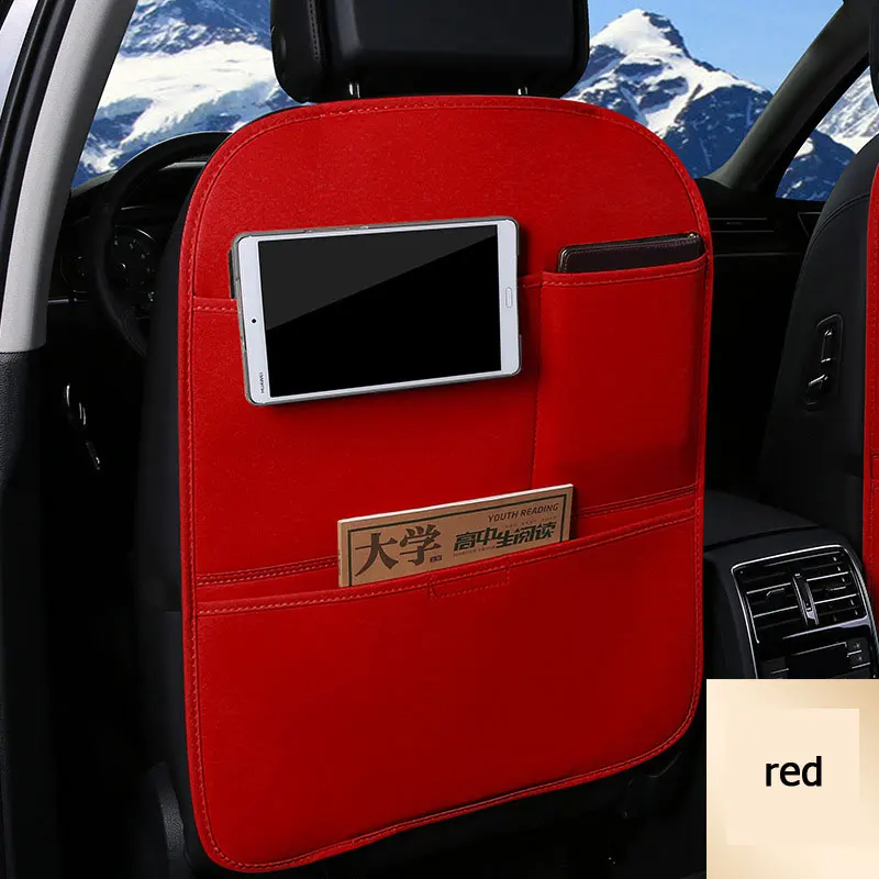 Многофункциональная сумка для хранения на заднее сиденье автомобиля защитная и