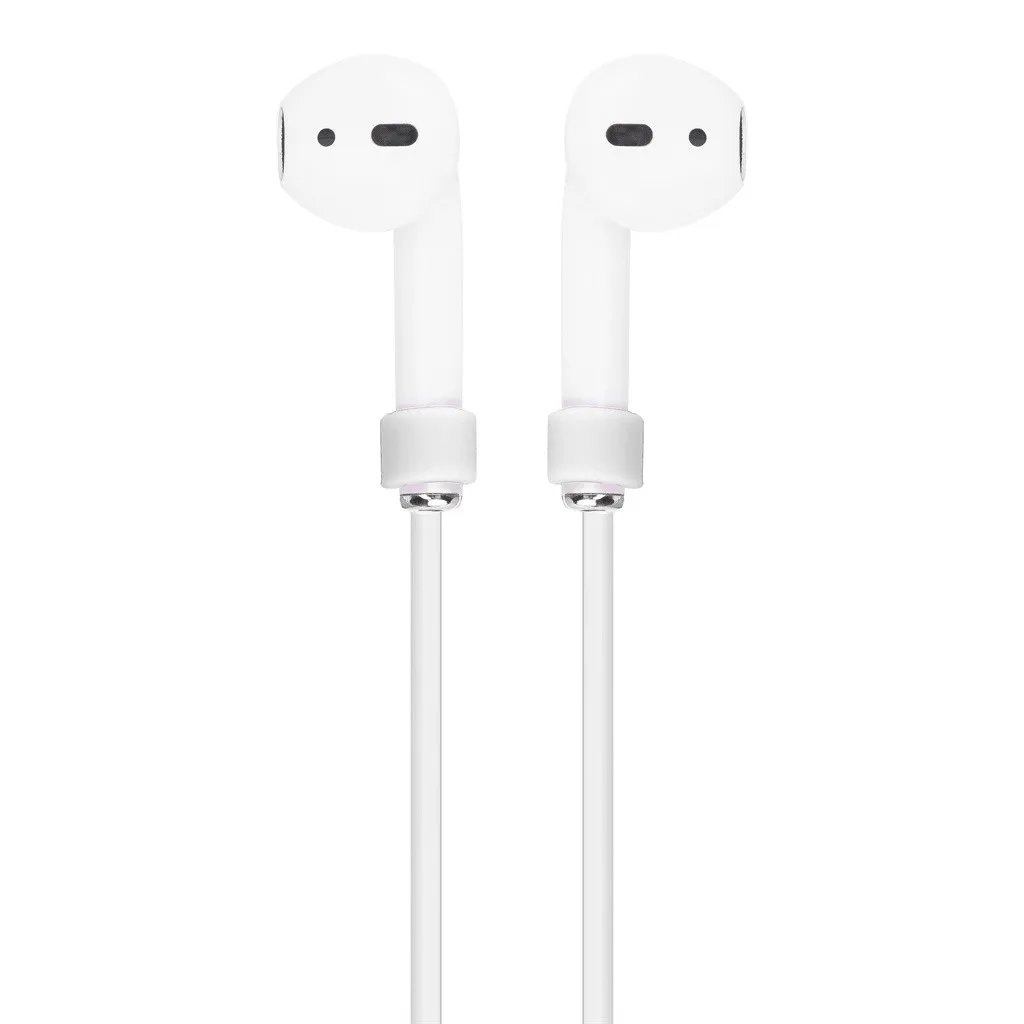 Беспроводной чехол для наушников Airpods 2 и 1 зарядный силиконовый защитный чехол и брелок с помпоном FW3