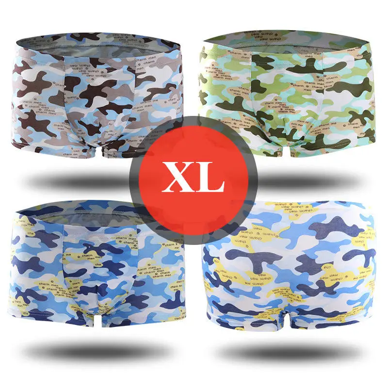 A-XL Xiaomi Mijia мужские трусы-боксеры, трусы 4 шт./компл. из модифицированного вискозного волокна; дышащие трусики-боксеры дома, на пикантном тонком трусы для мужчин выпуклая мужское нижнее белье, мужское нижнее белье, трусы, летние носки - Цвет: A-XL
