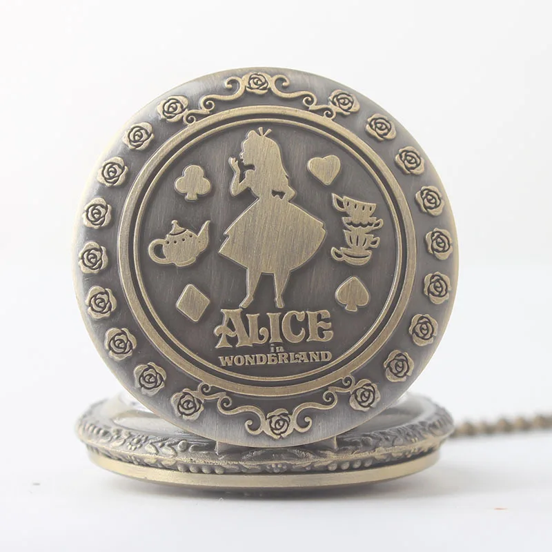 Новое поступление Винтаж кварцевые карманные часы Аналоговые в виде кулона