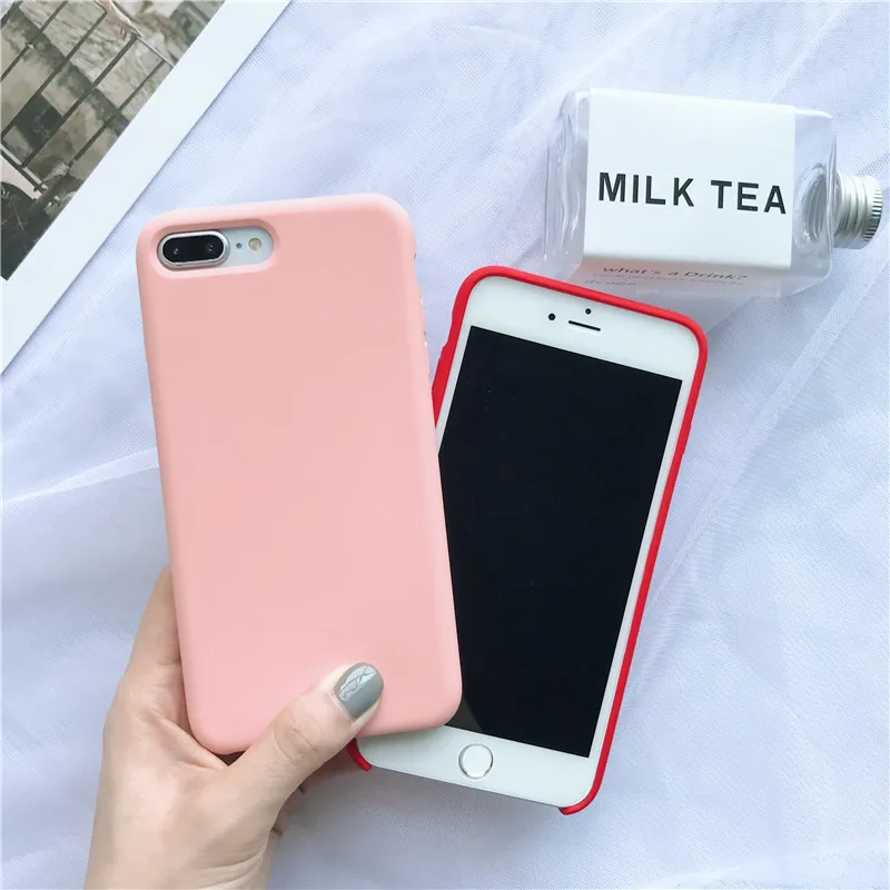 Оригинальный Мягкий силиконовый чехол для iPhone 6 6s 7 8 Plus телефона 11 Pro max X XI 2019 Xr Xs 7Plus
