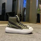 Уличная брендовая мужская обувь 2021ss Y3KAIWA из натуральной кожи, высокие мужские повседневные туфли, женская спортивная обувь, женская обувь, мужская обувь