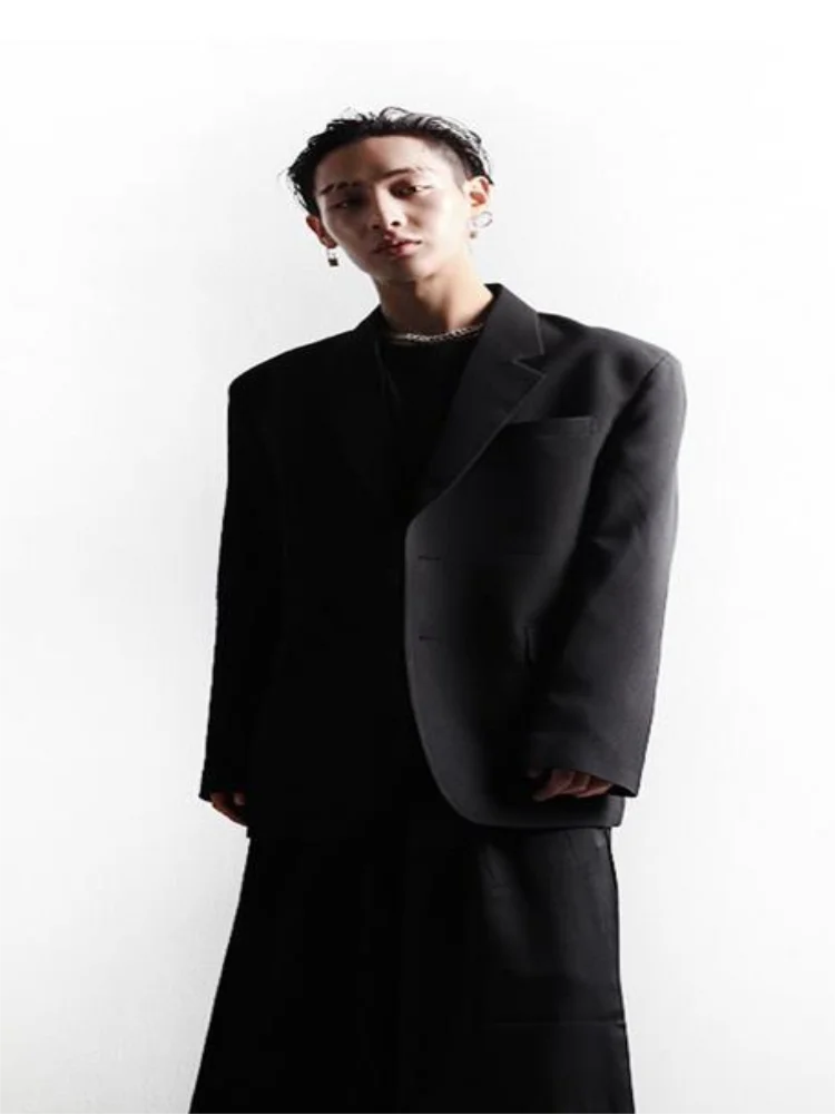 Мужской костюм пальто весна-осень новая модная популярная уличная простая