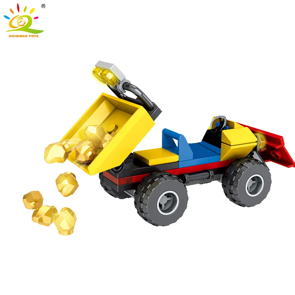 HUIQIBAO 314 шт. инженерная конструкция тяжелая горнодобывающая буровая машина