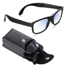 Очки для дальнозоркости с защитой от сисветильник света, портативные складные очки для чтения с чехлом с диоптриями + 1,0  4,0, держатель для очков для ухода за зрением.