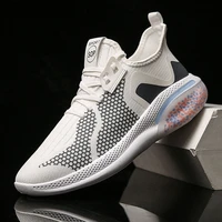 mens shoes 2021 summer student white casual shoes mesh breathable sports running shoes flywire male sneakers zapatillas hombre