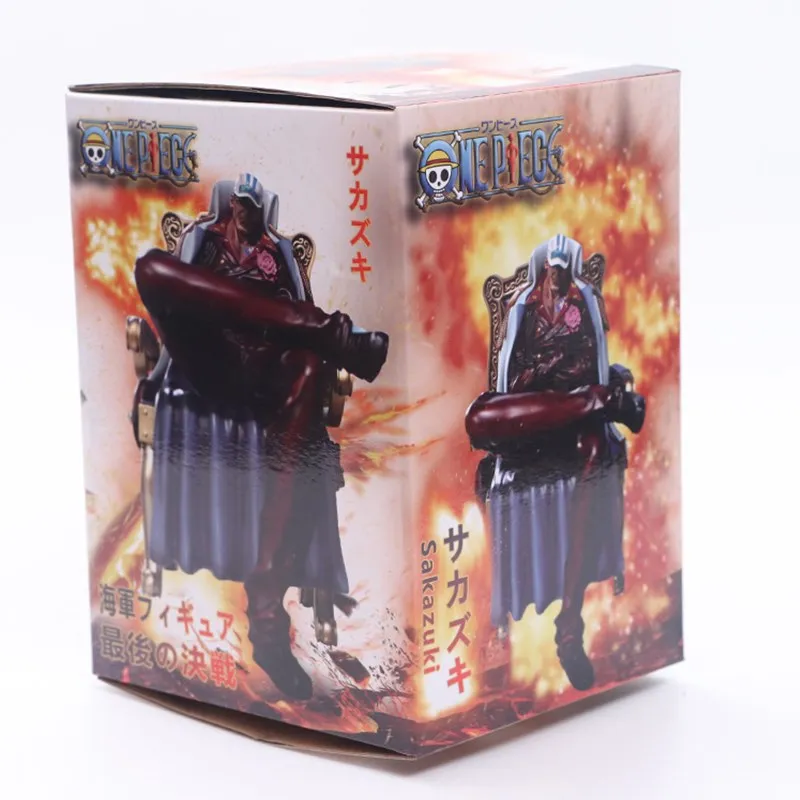 

Anime ONE PIECE Naval Headquarters Kuzan Borsalino Sakazuki PVC Action Figure Collectible Model Toy 16CM K3