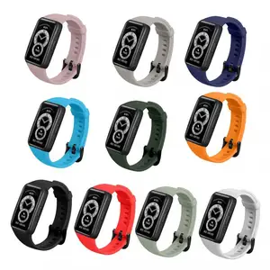 19 Colors Silicone strap Compatible with Huawei Band 6/Honor Band 6 Replacement smart bracelet strap for Huawei Band 6 strap 19 Colors Silicone strap Compatible with Huawei Band 6/Honor Band 6 Replacement smart bracelet strap for Huawei Band 6 strap