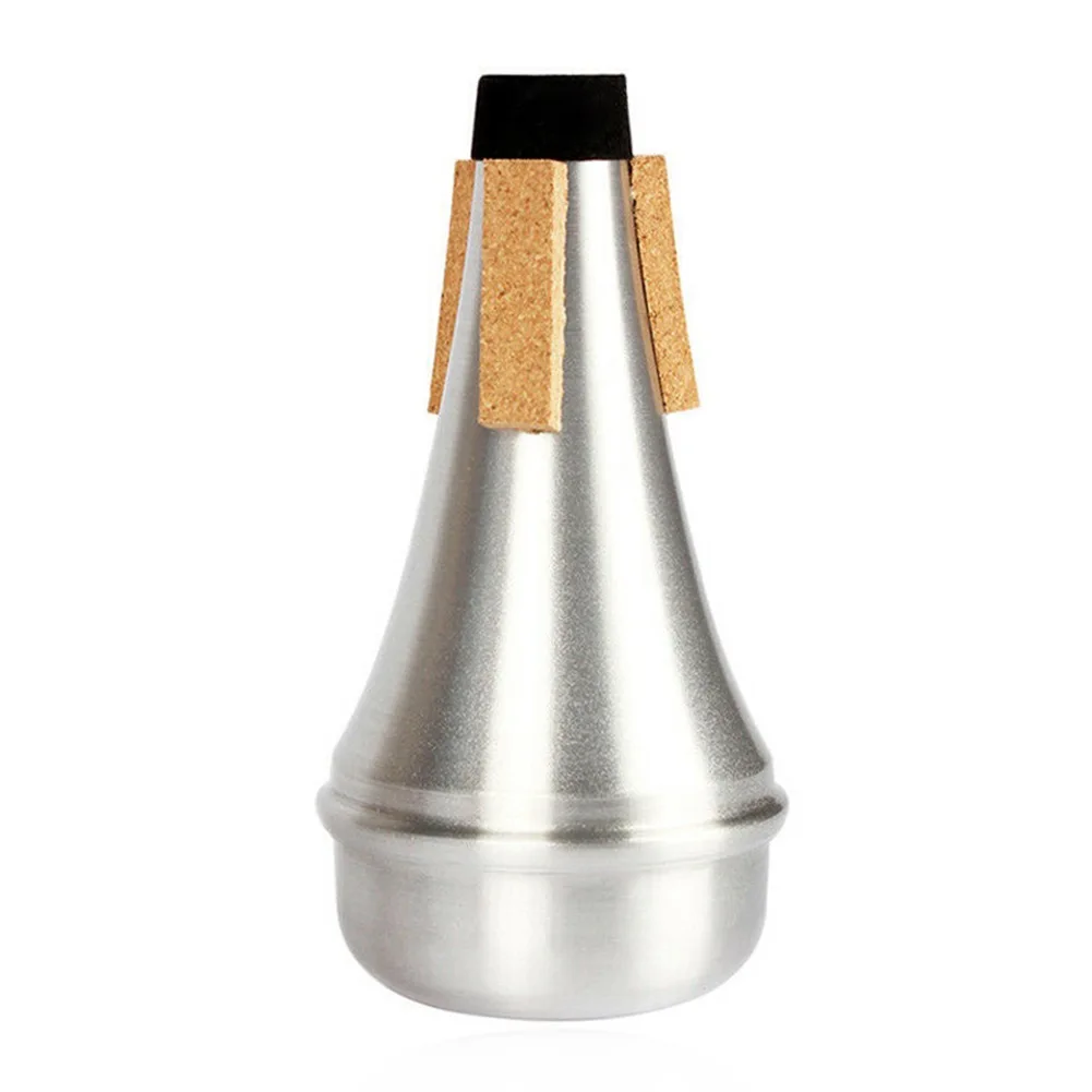 

1pc Aluminum Trumpet Mute Silencer Straight Trumpets Mute for Beginner Jazz Practice Instrument Accessories