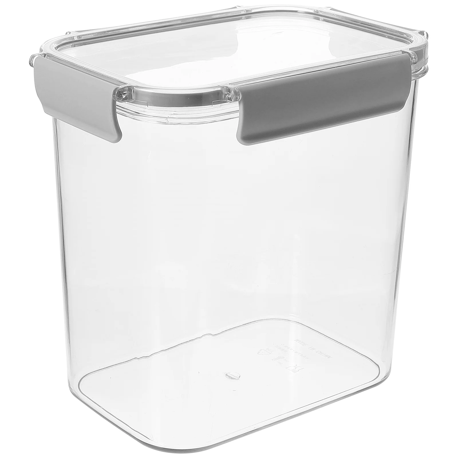 

1pc Kitchen Storage Jar Empty Storage Container Practical Rectangle Snack Jar