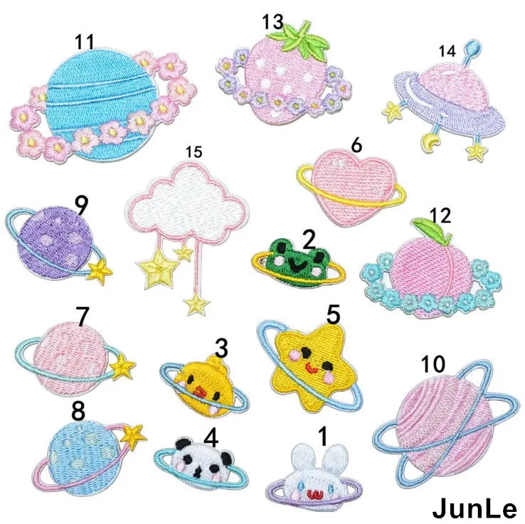 

Stick Iron Sew On 10 Pcs Embroidered Patches Jeans Coat Tshirt Bag Shoe Hat Decor Repair Motif Emblem Diy Accessory