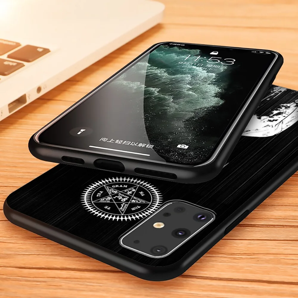 Мягкий чехол Lavaza Черный Батлер Kuroshitsuji для Samsung Note A3 A5 A6 A7 A8 A9 A10s A20s A30s A40s A50s 10 A70 8 9 J6