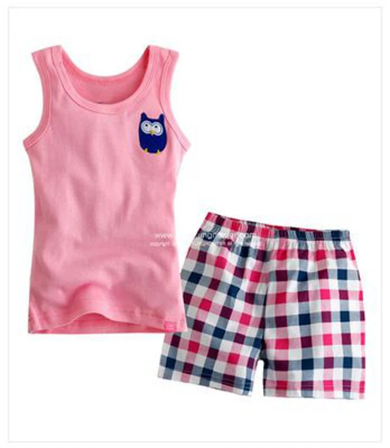 Летняя мультяшная детская пижама костюмы для мальчиков с динозавром Детские