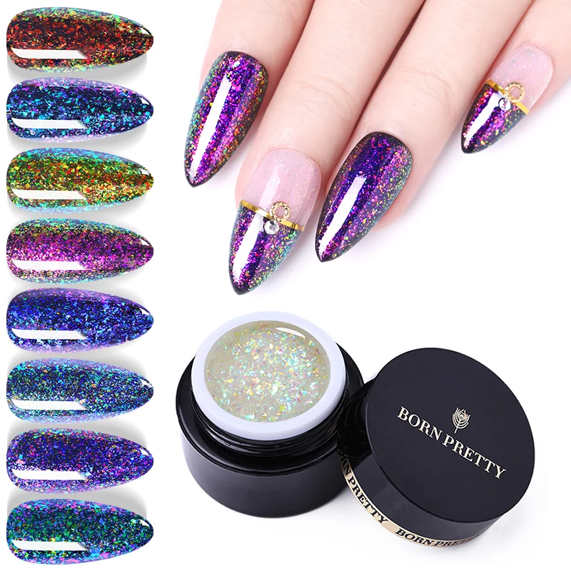 УФ гель для ногтей хамелеон 5 мл 1 коробка 3D лак отмачиваемый Гель дизайна 8