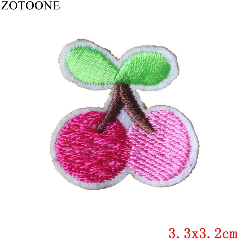 PE0479CT ZOTOONE животные нашивки в форме единорога цветок сердце наклейки с Фламинго железо на одежду теплопередача аппликация вышитая ткань G - Цвет: PE0479CT