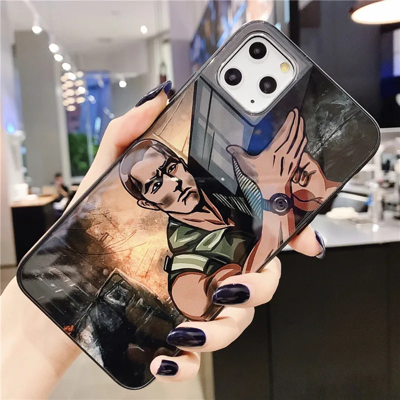 Коммандо 1985 пленка Арнольд Шварценеггер мягкий силиконовый стеклянный чехол для