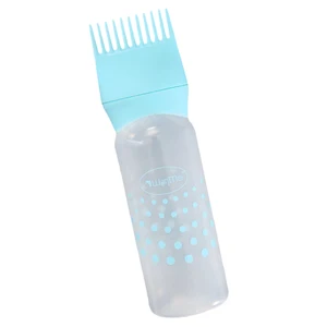 Image for Empty 120ml Hair Dyeing Bottle Comb Color Applicat 