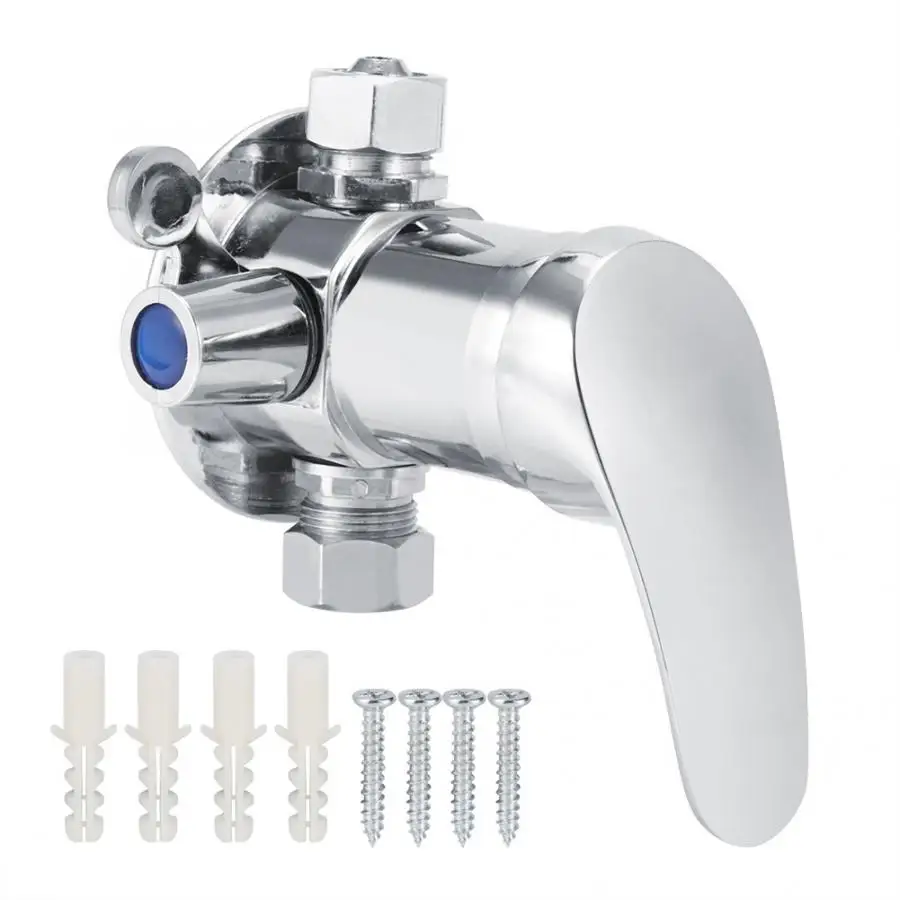 G1/2in цинковый сплав ванная комната смеситель для горячей холодной воды угловой