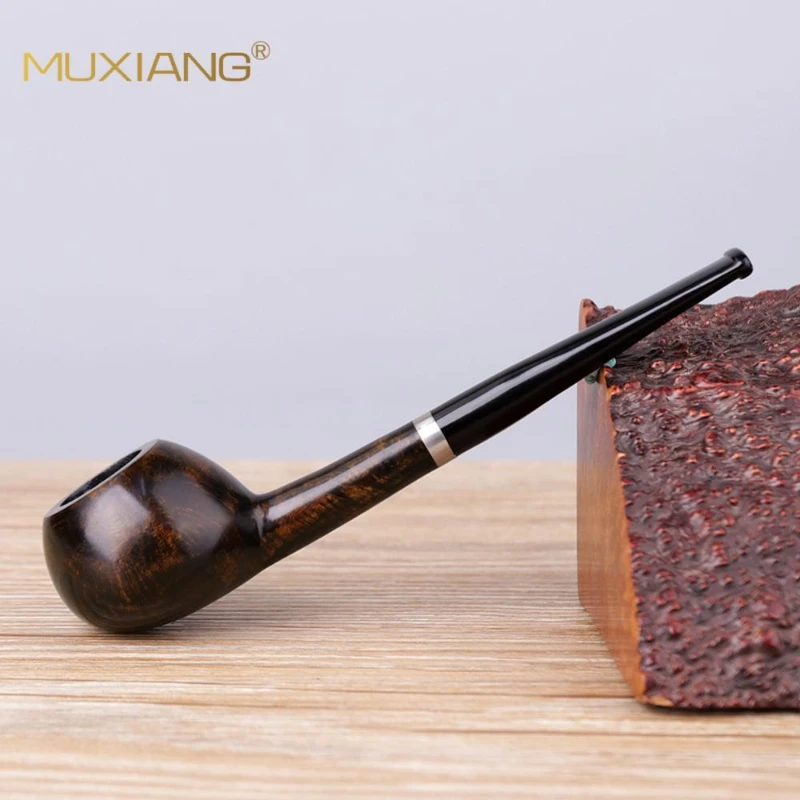 

Heather Nodule Pipe, Wooden Pipe, Straight Hand-made Solid Wood Pipe, Heather Pipe Smoking Accessories Pipes for Smoking Weed