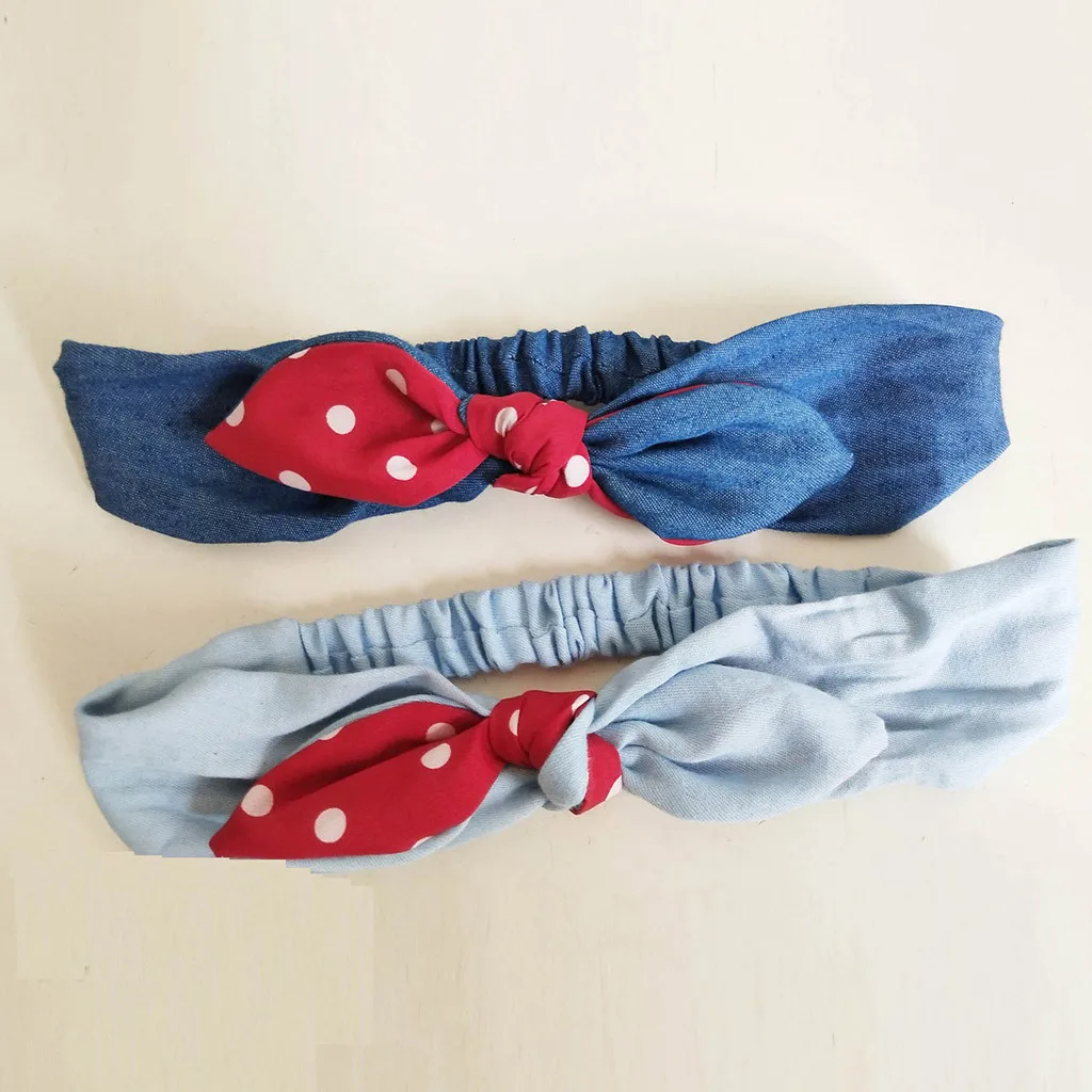 

Women Floral Twist Knot Headband Elastic Wrap Hair Band Yoga Sports Ladies Cross Knot Elastic Soft Hair Bands