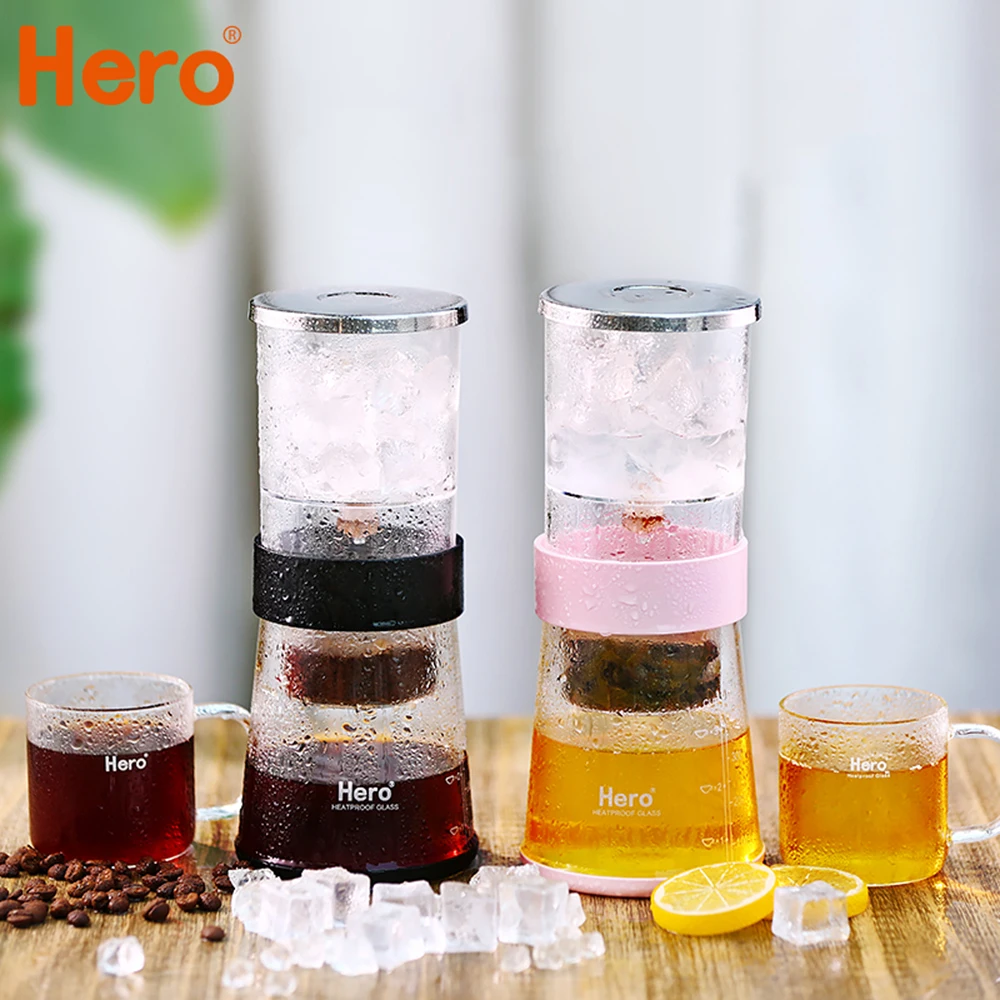 HA3355 Hero капельная Кофеварка залейте кофейник домашний холодный заварочный чайник