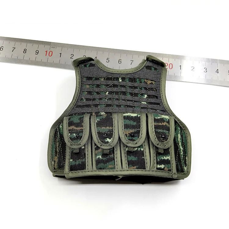 

1/6 Green Combat Tactical Vest Models for 12''Figures Bodies Accessories