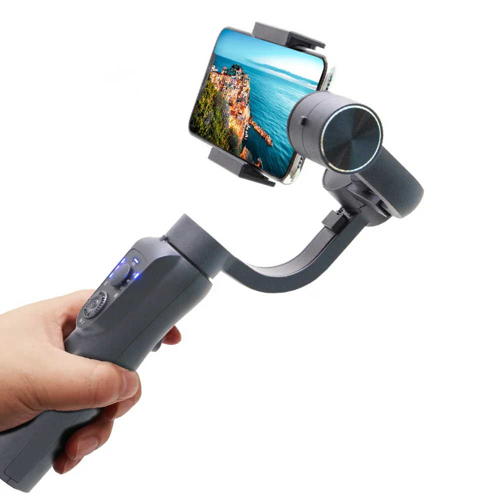 phone stabilizer three axis stabilizer holds a live video stand for the anti shake photography desk selfie phone stabilizer free global shipping