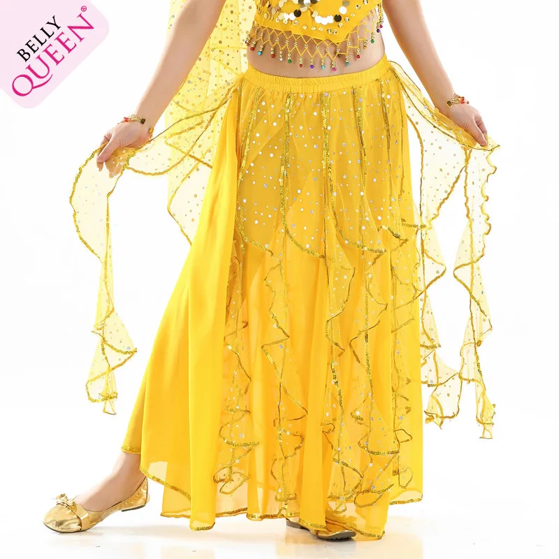 Новый! шифон танец живота костюмы сексуальный Основные юбка часть для женщин