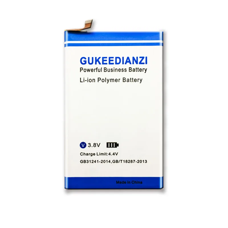 GUKEEDIANZI LI3949T44P8H945754 Mobile Phone Battery For ZTE Blade A2 Plus BV0730 A2Plus / A610 5900mAh Safe | Мобильные телефоны и