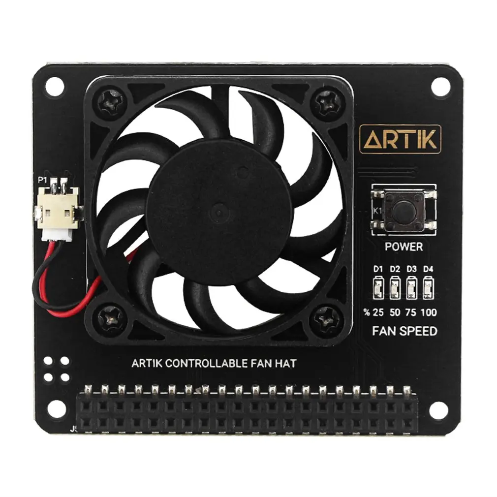 

Cooling Fan Module With Software Adjustable Speed With Power Switch Adjustable Speed Fan Durable Module