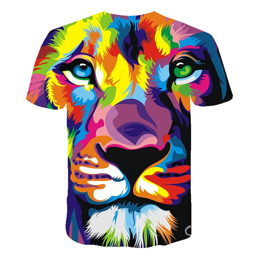 

2021 NEW kids t-shirt cartoon t-shirt street clothing movie t-shirt boy and girl 3D printing funny anime t-shirt casual top