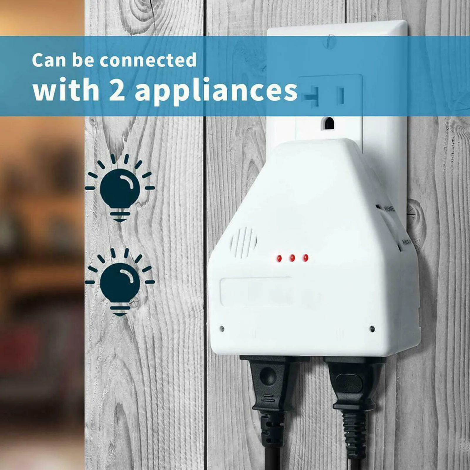 Home Improvement The Clapper Sound Activated Switch Control 2 Devices Or Away Auto On Off Light Accessories | Электроника