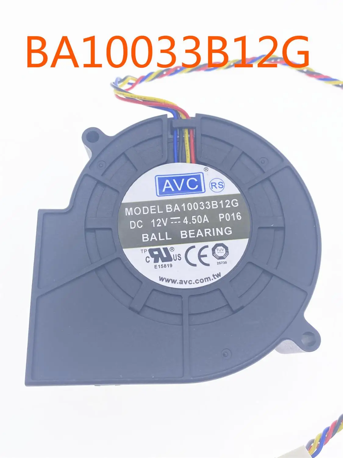 

for AVC BA10033B12G P016 Server Cooling Fan DC 12V 4.50A 97x94x33mm 4-wire