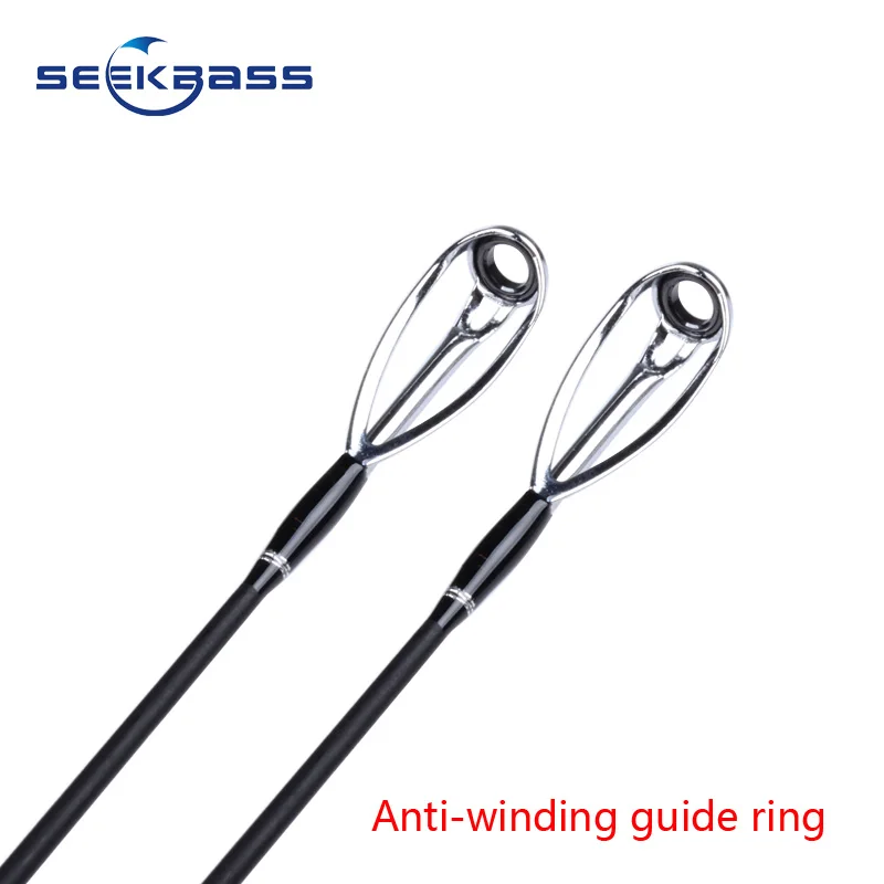 Рыболовная удочка SeekBass SK602 M/MH 1 8 м 2 наконечника вес приманки 7 20 г/10 25 г углеродное