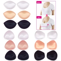 women intimates accessories removeable sponge bra pads padding push up breast enhancer bra padding for swimsuit bikini