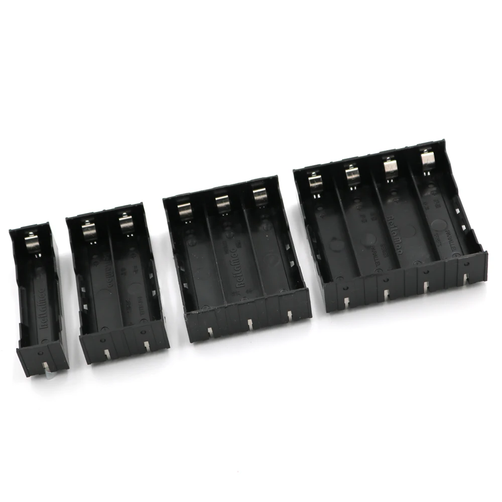 1/2/3/4 раздел Батарея терминал чехол держатель для хранения Коробка 18650