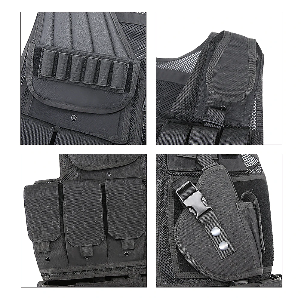 MGFLASHFORCE Тактический Жилет Molle Swat армейские военные нападение охота рыбалка