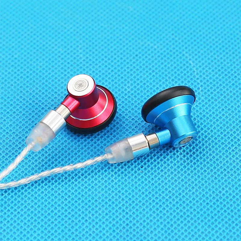 15,4 мм Плоские наушники DIY MMCX металлический корпус наушников съемная гарнитура полный спектр 2 комплекта