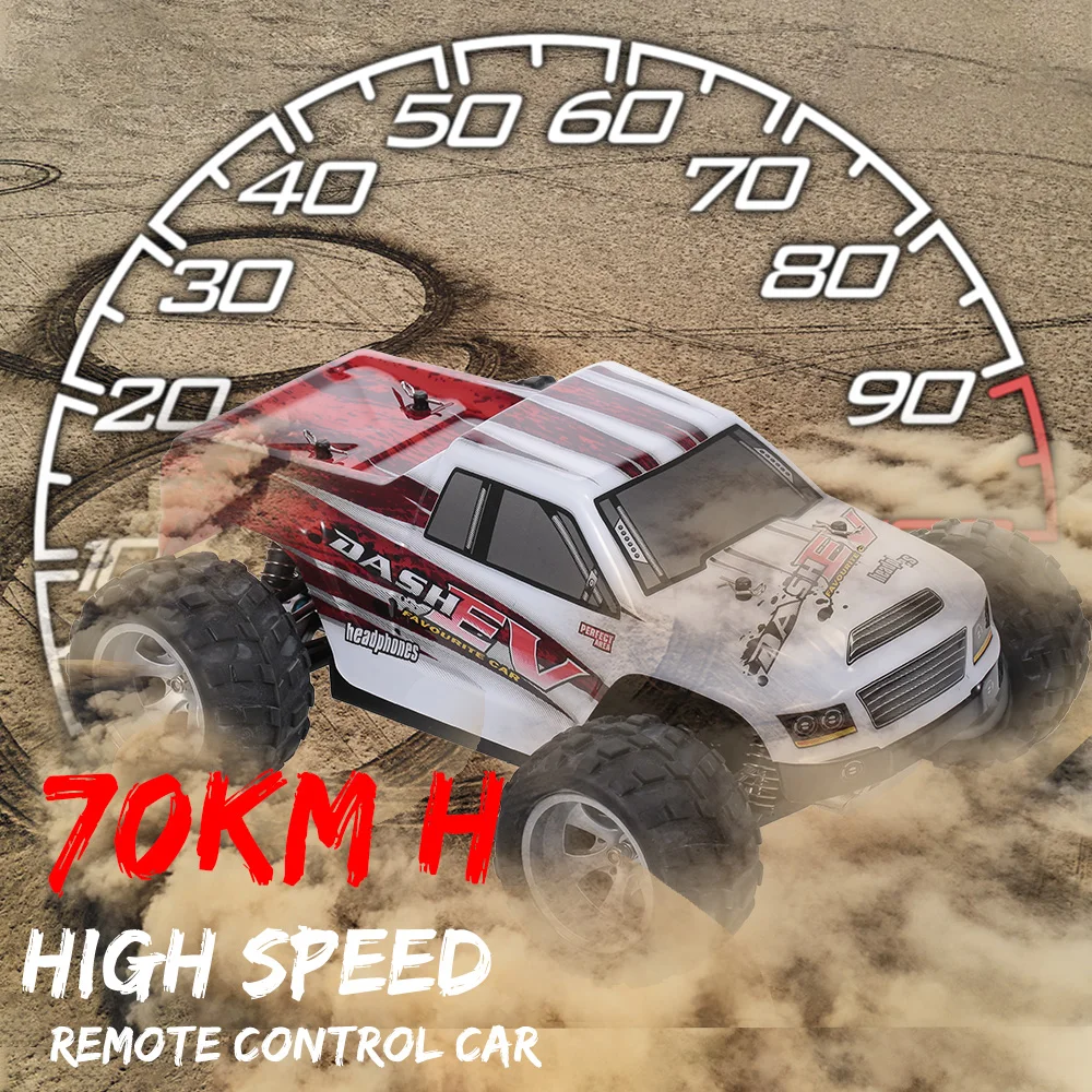 В CZ Warehouse WLtoys A979-B 2 4G 1/18 RC автомобиль 4WD 70 км/ч высокоскоростной Электрический